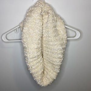 Cream colored Infiniti scarf